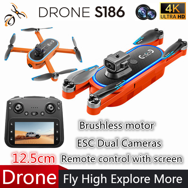 2025 S186 Drone Professional 4 - đánh giá và giá Drone Camera With Gimbal