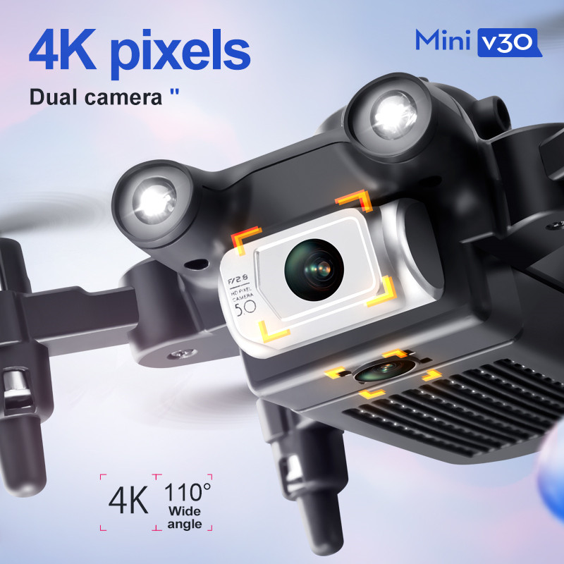 Mini V30 WiFi FPV Drone With 4 - đánh giá và giá Drone Camera Wide Angle