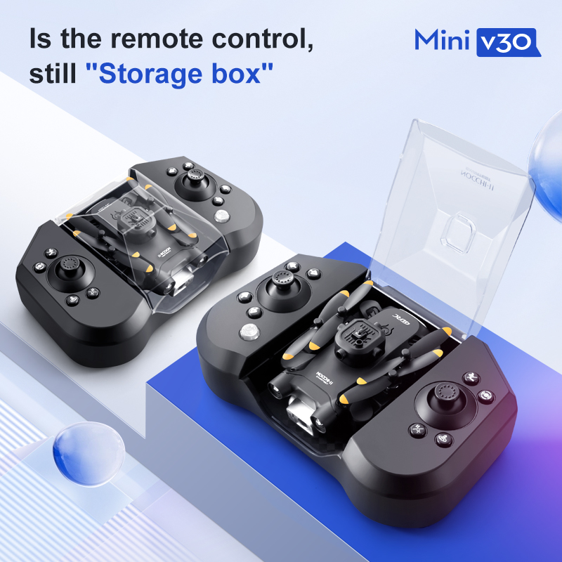 Mini V30 WiFi FPV Drone With 4 - đánh giá và giá Drone Camera Wide Angle