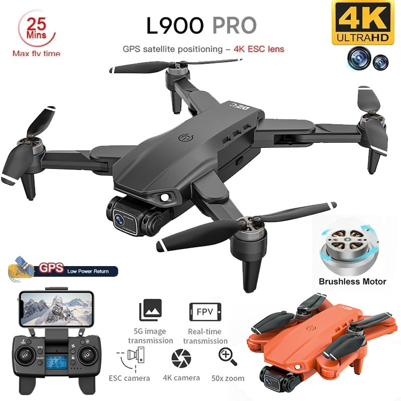 L900 Pro GPS Drone 4K Professi - đánh giá và giá Drone Camera Professional