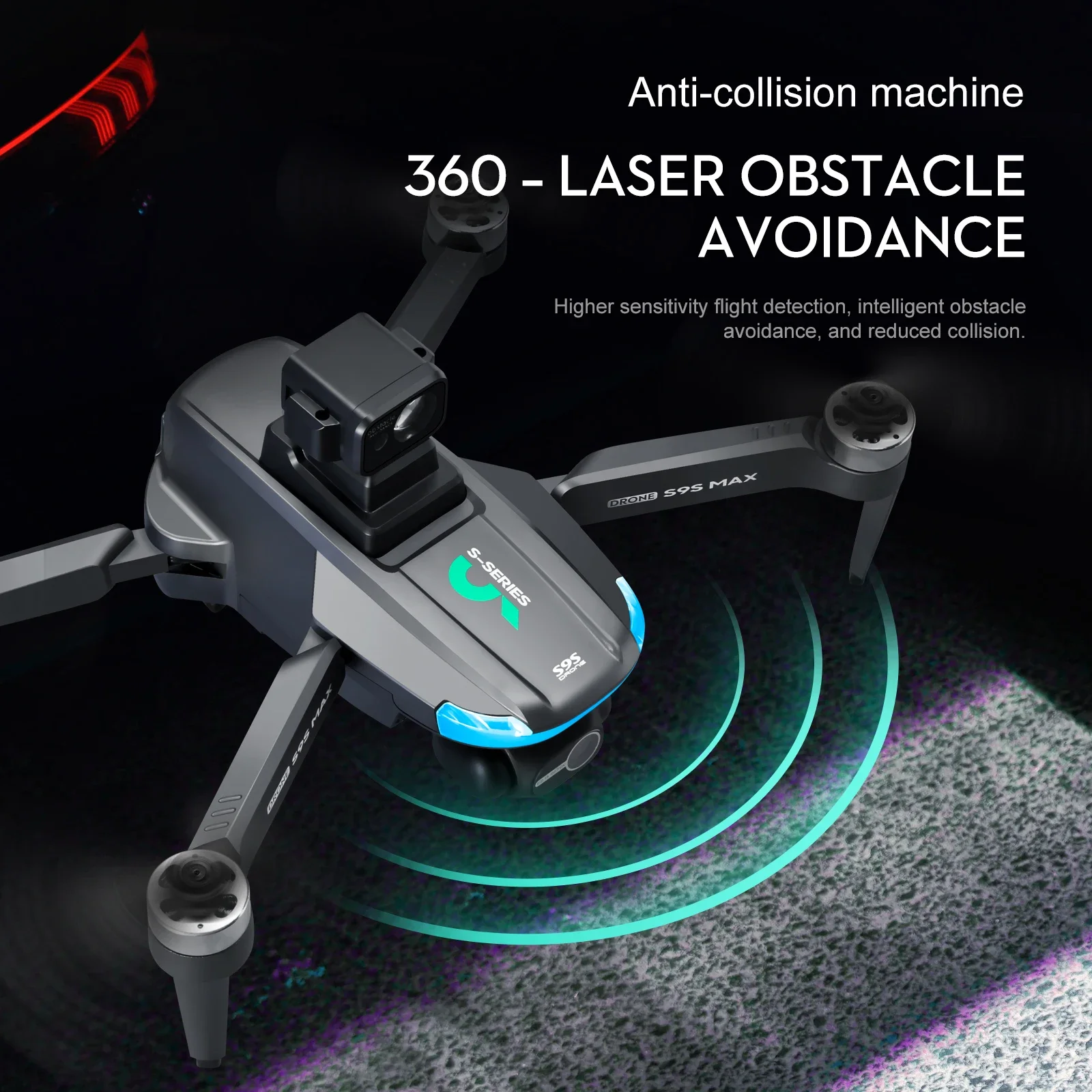 NEW S9S MAX MINI Drone 4K 2-Ax - đánh giá và giá Drone Camera With Gimbal