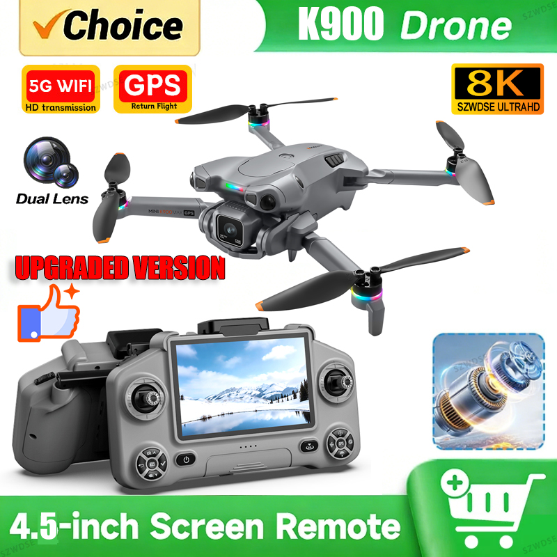 New K900 MAX GPS Drone with 4K - đánh giá và giá Drone Camera Night Vision