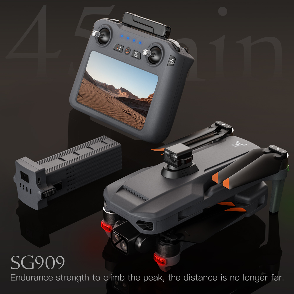 Teeggi SG909 MAX GPS Drone Wit - đánh giá và giá Drone Camera With Gimbal