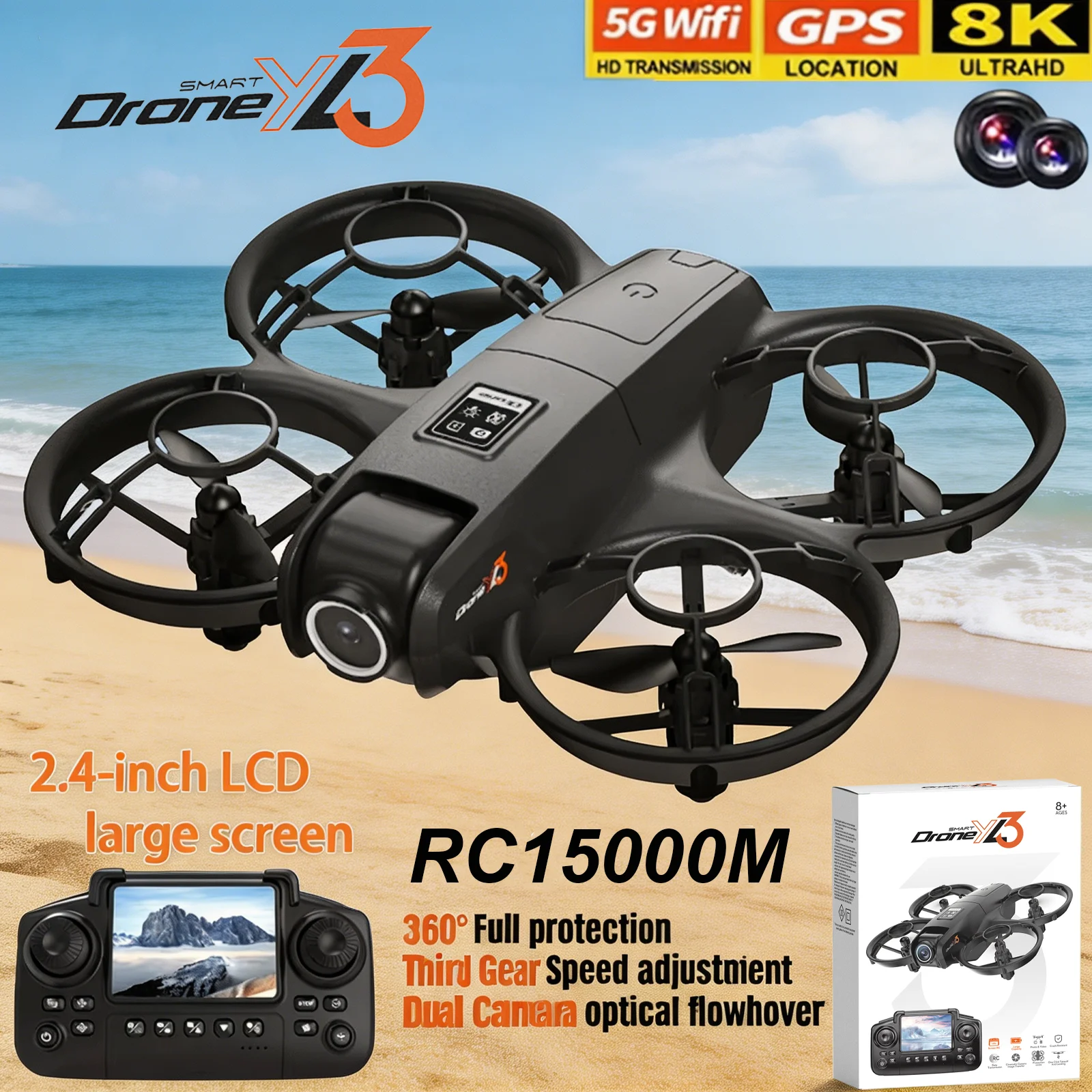 New YL3 RC Drone 8K 1080P Wide - đánh giá và giá Drone Camera Wide Angle