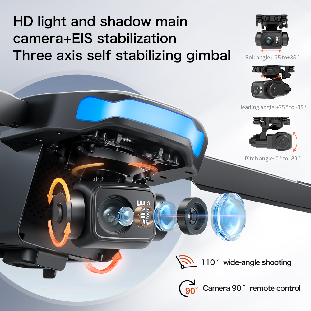 New S-X1 MAX Drone GPS 8K Prof - đánh giá và giá Drone Camera With Gimbal